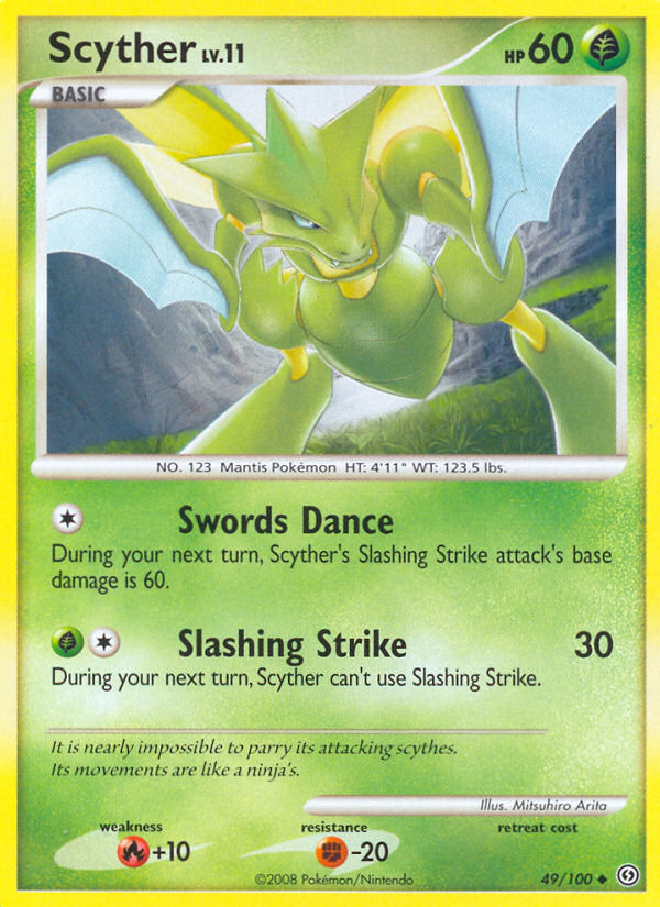 Scyther (49/100) [Diamond & Pearl: Stormfront] | Exor Games Summserside