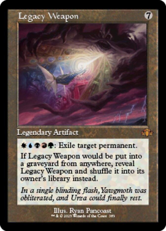 Legacy Weapon (Retro) [Dominaria Remastered] | Exor Games Summserside