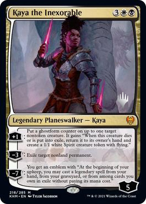 Kaya the Inexorable [Kaldheim Promo Pack] | Exor Games Summserside