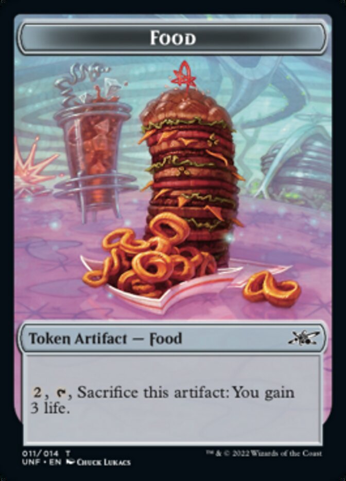 Food (011) Token [Unfinity Tokens] | Exor Games Summserside