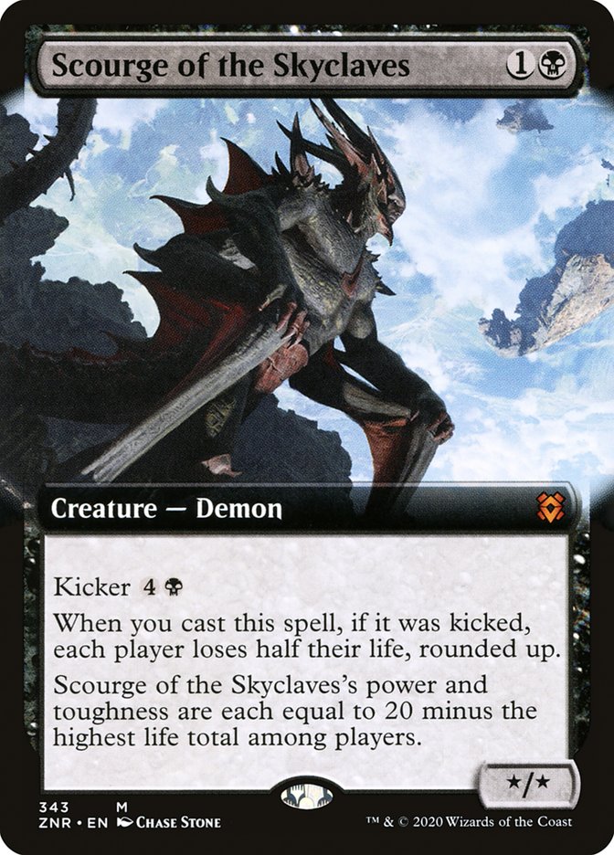 Scourge of the Skyclaves (Extended Art) [Zendikar Rising] | Exor Games Summserside