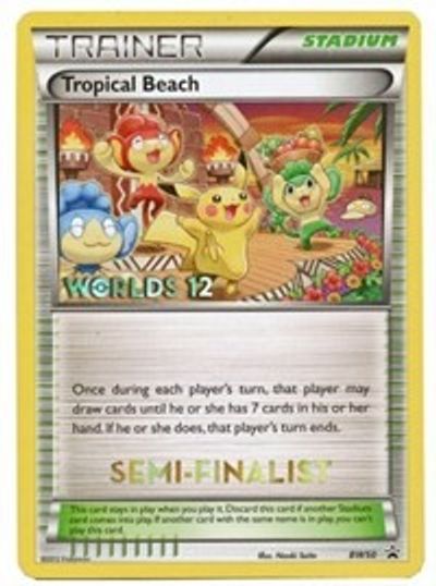 Tropical Beach (BW50) (Semi Finalist) [Black & White: Black Star Promos] | Exor Games Summserside