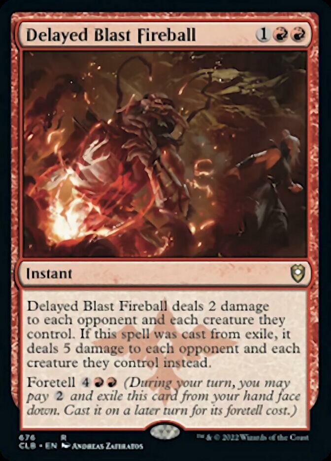 Delayed Blast Fireball [Commander Legends: Battle for Baldur's Gate] | Exor Games Summserside