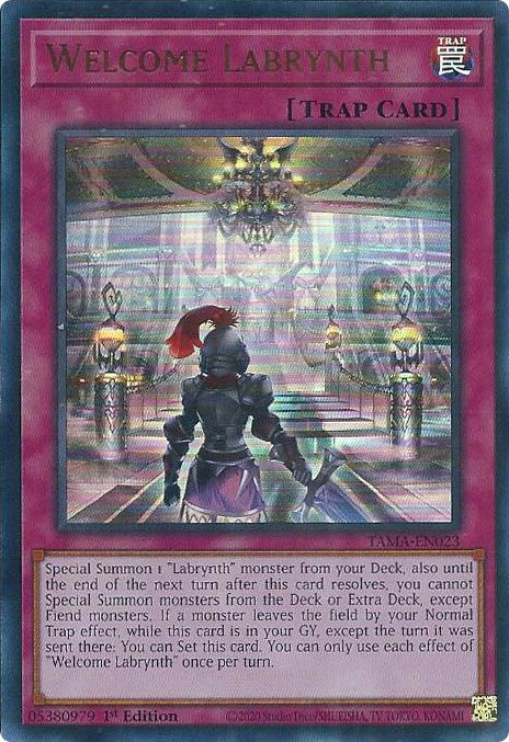 Welcome Labrynth [TAMA-EN023] Ultra Rare | Exor Games Summserside