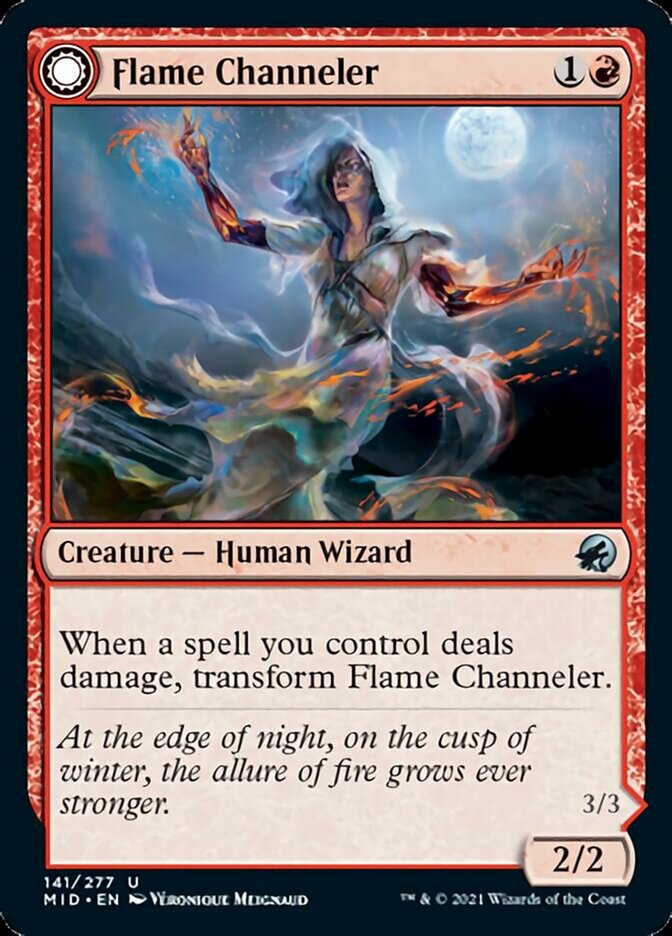 Flame Channeler // Embodiment of Flame [Innistrad: Midnight Hunt] | Exor Games Summserside