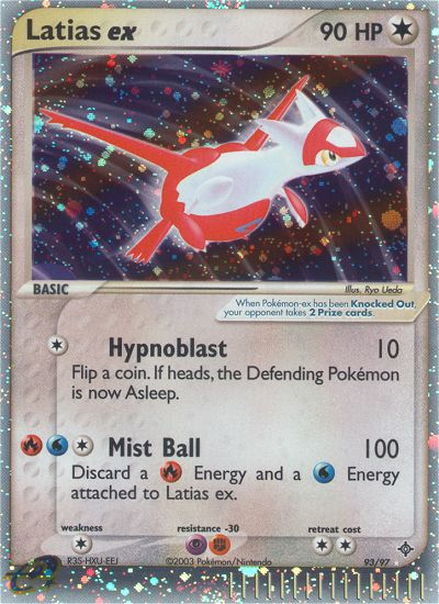 Latias ex (93/97) [EX: Dragon] | Exor Games Summserside