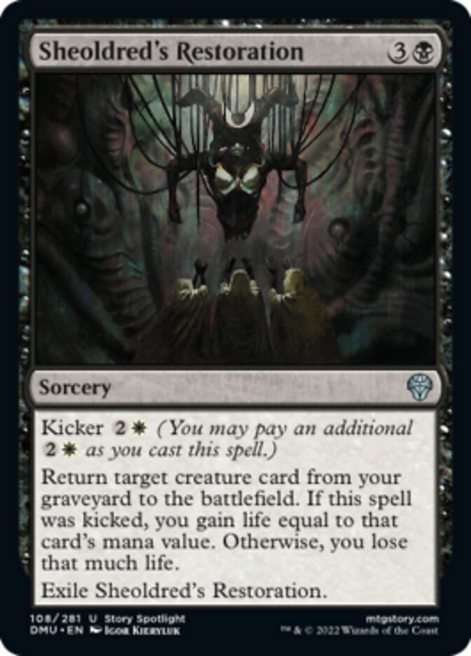 Sheoldred's Restoration [Dominaria United] | Exor Games Summserside