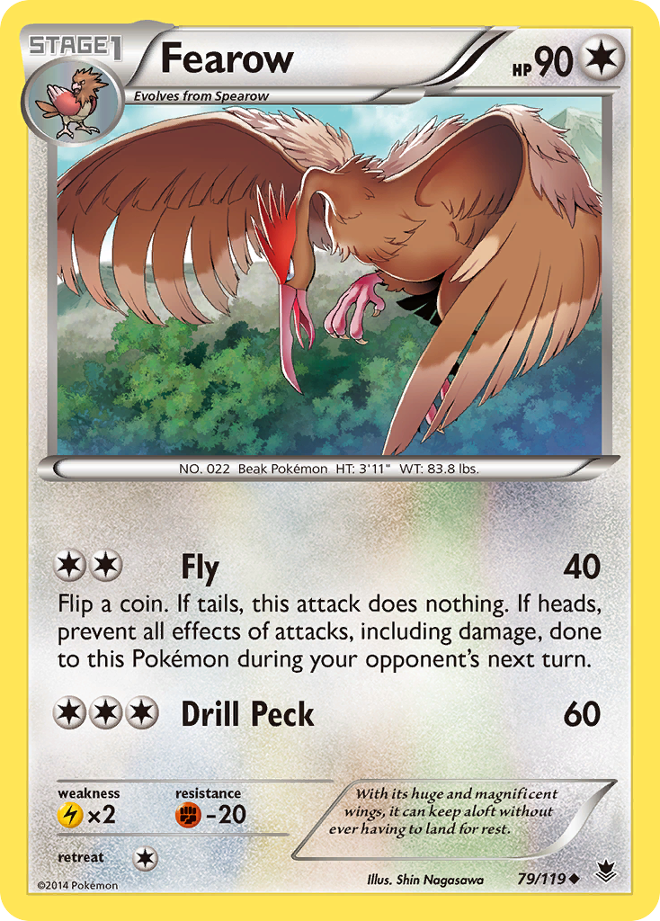 Fearow (79/119) [XY: Phantom Forces] | Exor Games Summserside