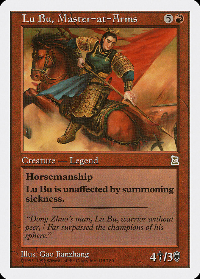 Lu Bu, Master-at-Arms [Portal Three Kingdoms] | Exor Games Summserside