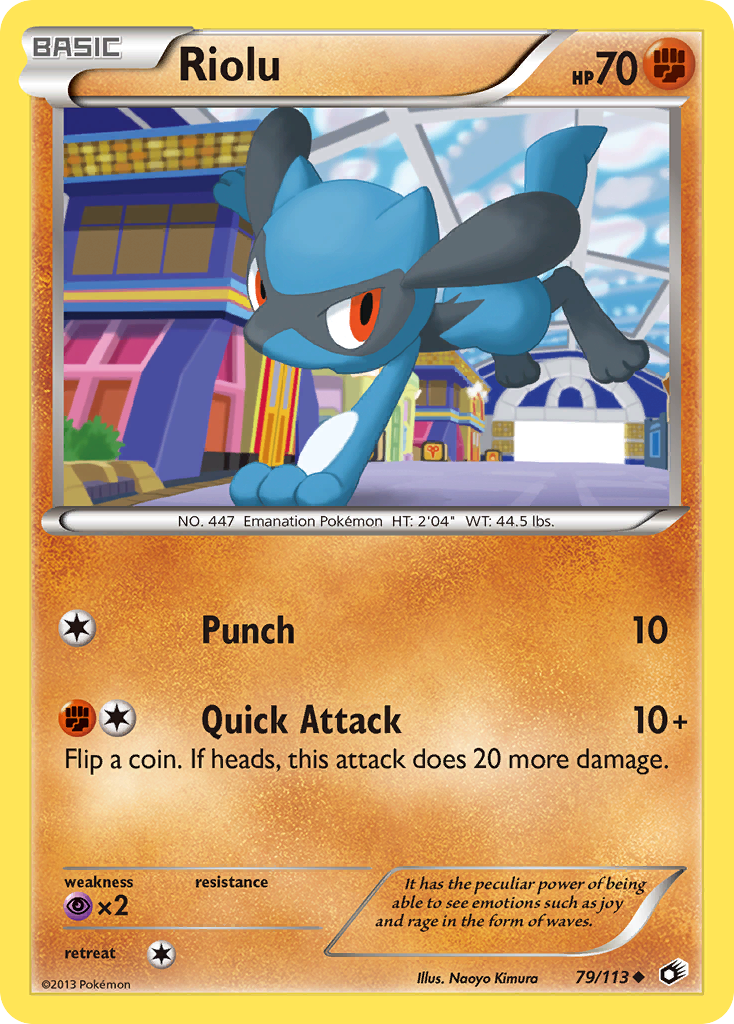 Riolu (79/113) [Black & White: Legendary Treasures] | Exor Games Summserside