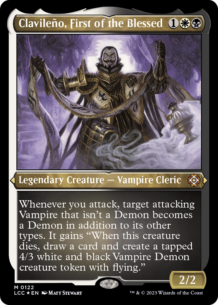 Clavileno, First of the Blessed (Display Commander) [The Lost Caverns of Ixalan Commander] | Exor Games Summserside