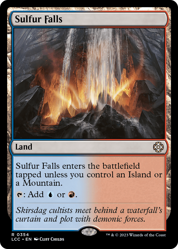 Sulfur Falls [The Lost Caverns of Ixalan Commander] | Exor Games Summserside