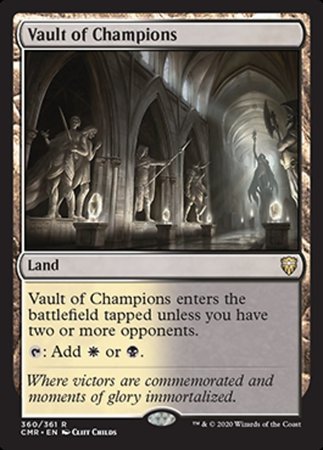 Vault of Champions [Commander Legends] | Exor Games Summserside