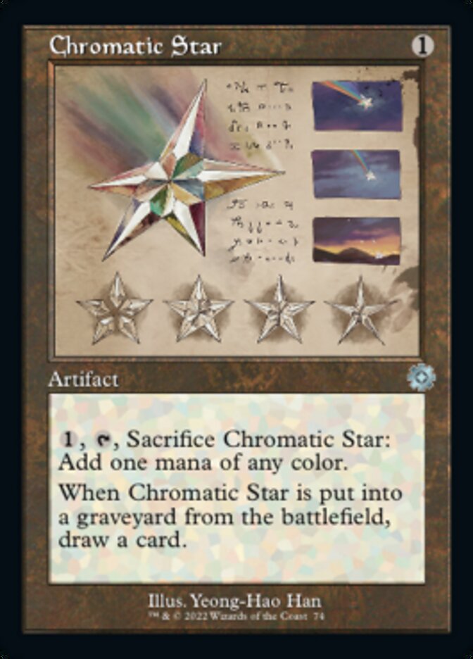 Chromatic Star (Retro Schematic) [The Brothers' War Retro Artifacts] | Exor Games Summserside