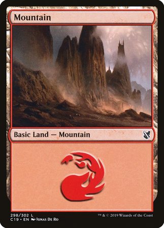 Mountain (298) [Commander 2019] | Exor Games Summserside