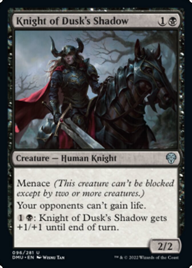 Knight of Dusk's Shadow [Dominaria United] | Exor Games Summserside