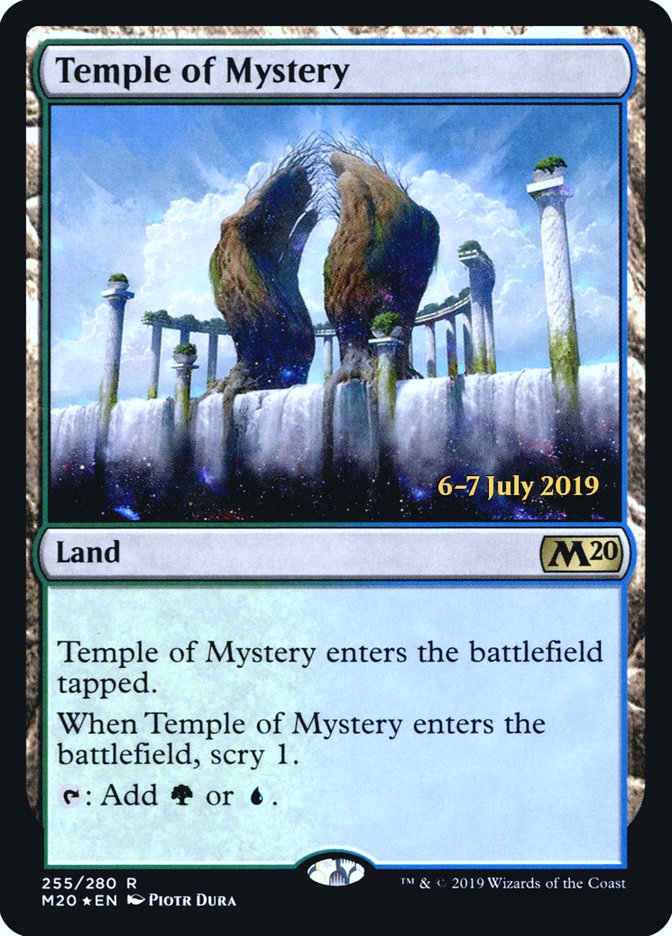 Temple of Mystery  [Core Set 2020 Prerelease Promos] | Exor Games Summserside