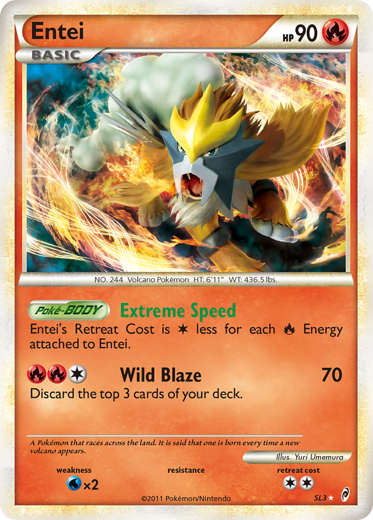 Entei (SL3) [HeartGold & SoulSilver: Call of Legends] | Exor Games Summserside