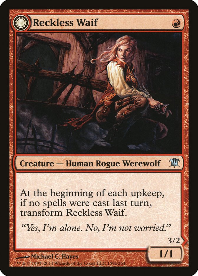 Reckless Waif // Merciless Predator [Innistrad] | Exor Games Summserside