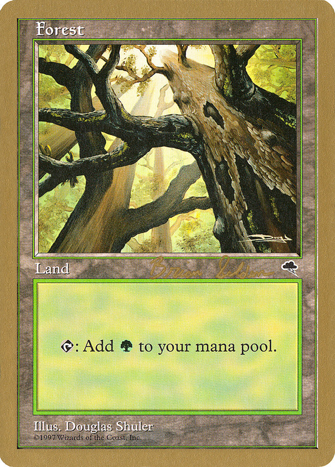 Forest (bs347) (Brian Selden) [World Championship Decks 1998] | Exor Games Summserside