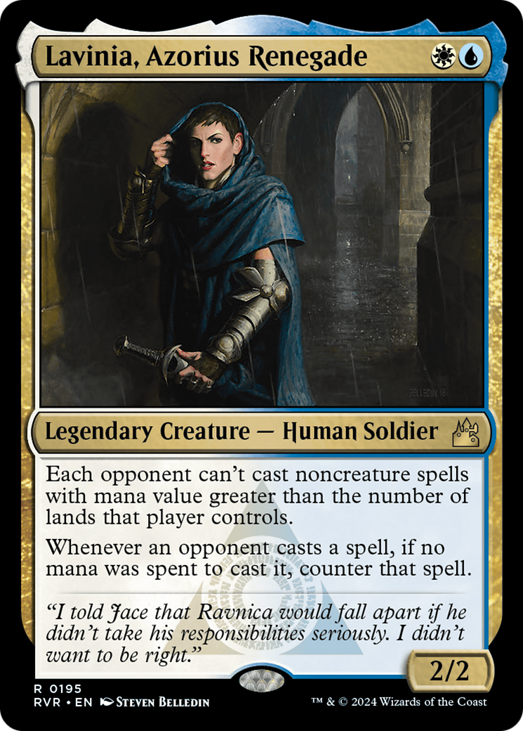 Lavinia, Azorius Renegade [Ravnica Remastered] | Exor Games Summserside