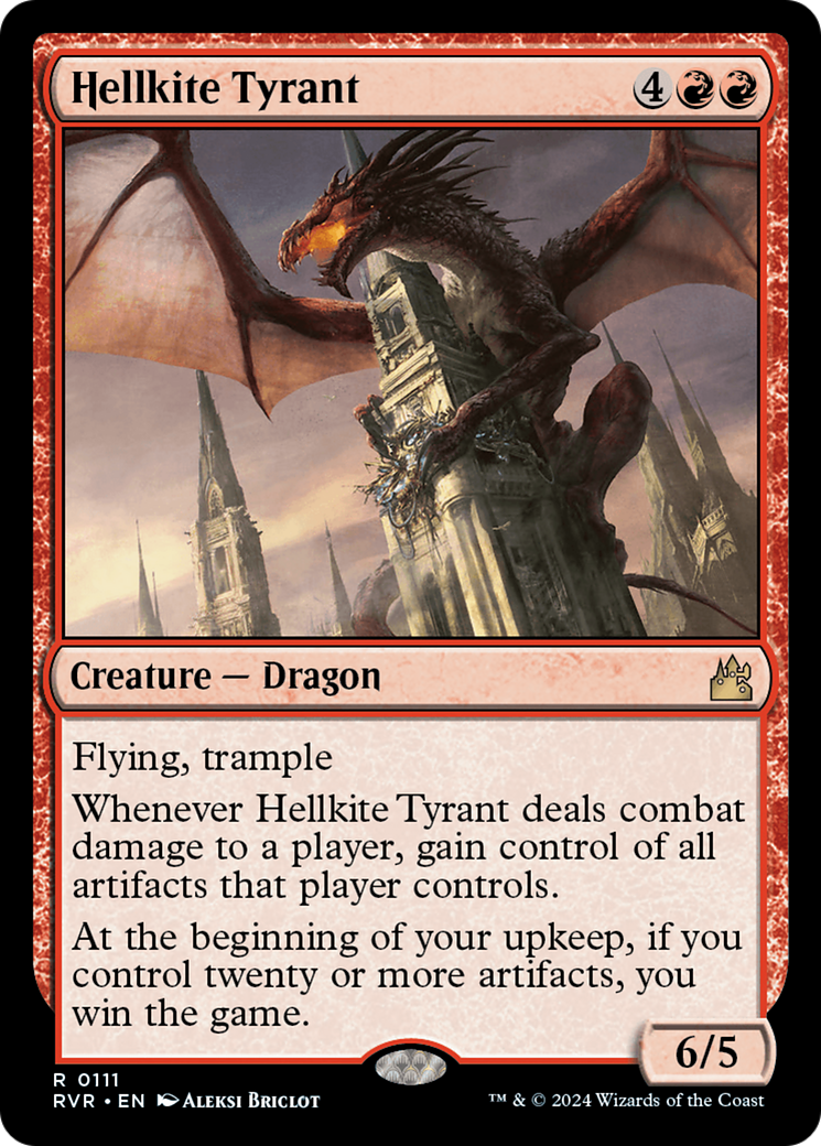 Hellkite Tyrant [Ravnica Remastered] | Exor Games Summserside