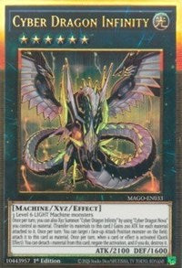 Cyber Dragon Infinity [MAGO-EN033] Gold Rare | Exor Games Summserside
