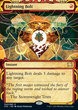 Lightning Bolt (Etched Foil) [Strixhaven Mystical Archive] | Exor Games Summserside