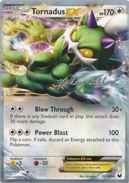 Tornadus EX (90/108) (CMT - Zachary Bokhari) [World Championships 2012] | Exor Games Summserside