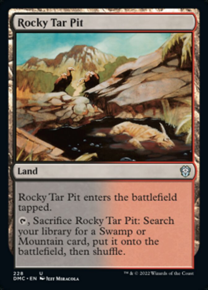 Rocky Tar Pit [Dominaria United Commander] | Exor Games Summserside