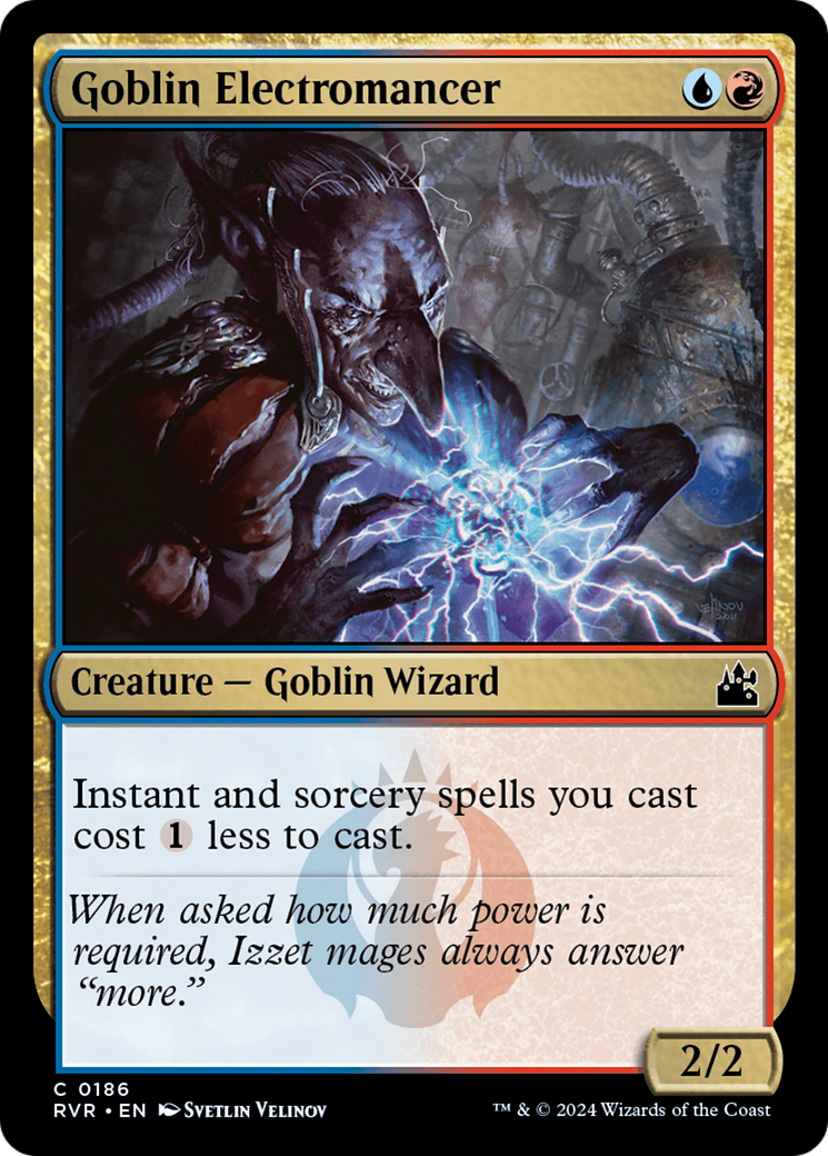 Goblin Electromancer [Ravnica Remastered] | Exor Games Summserside