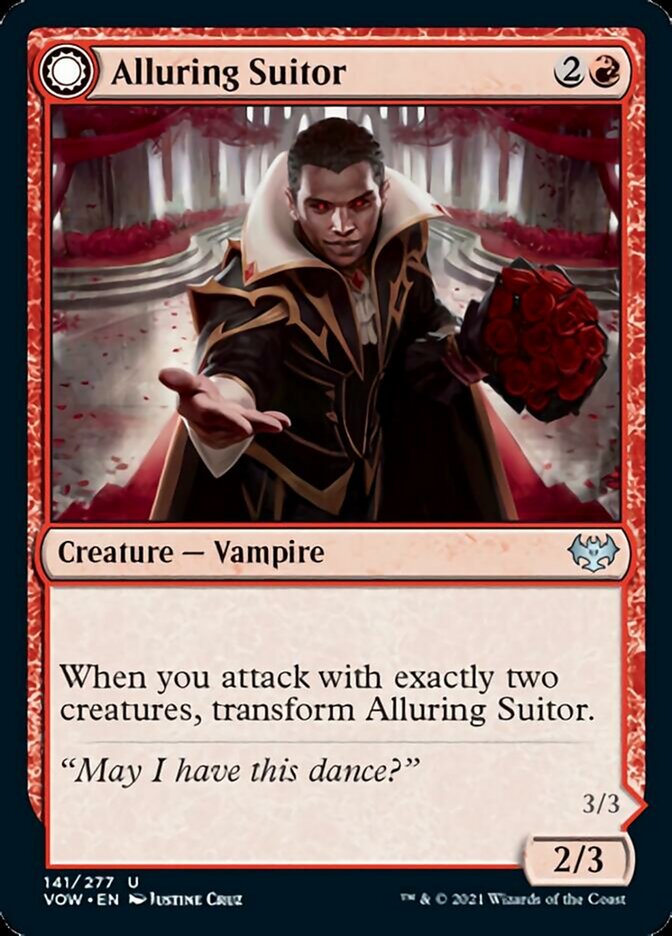 Alluring Suitor // Deadly Dancer [Innistrad: Crimson Vow] | Exor Games Summserside