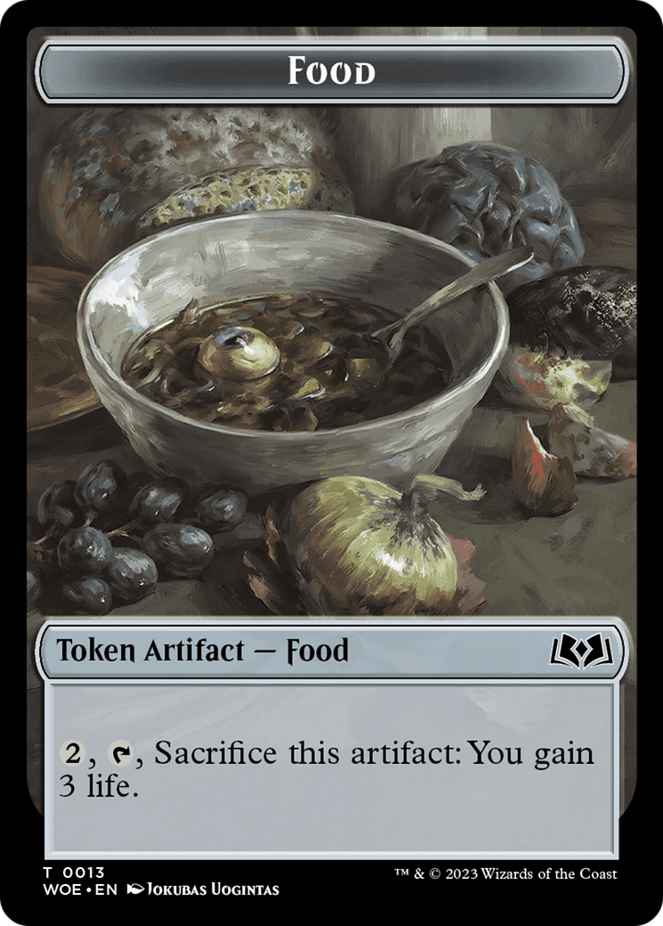 Food (0013) Token [Wilds of Eldraine Tokens] | Exor Games Summserside