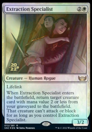 Extraction Specialist [Streets of New Capenna Prerelease Promos] | Exor Games Summserside