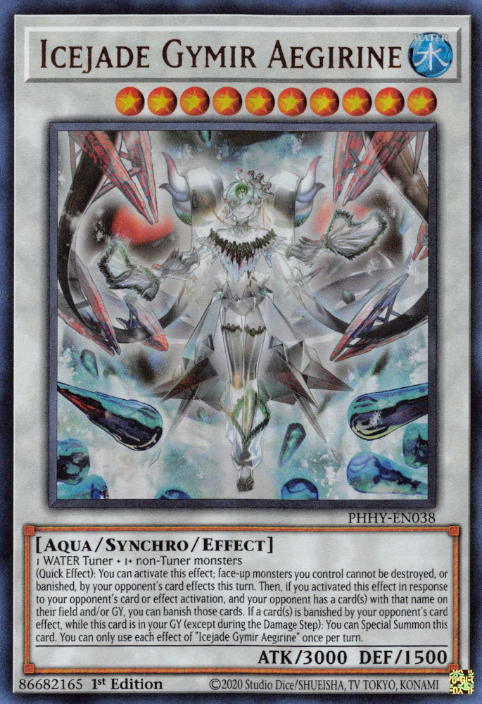 Icejade Gymir Aegirine [PHHY-EN038] Ultra Rare | Exor Games Summserside