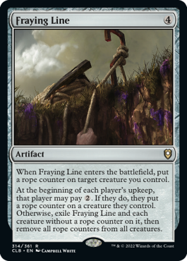 Fraying Line [Commander Legends: Battle for Baldur's Gate] | Exor Games Summserside
