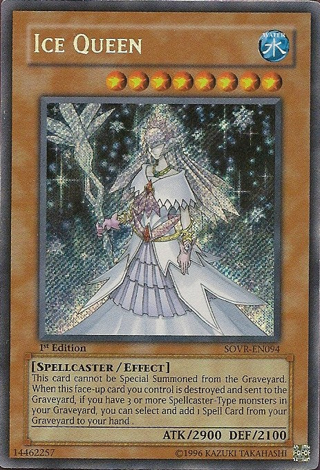 Ice Queen [SOVR-EN094] Secret Rare | Exor Games Summserside