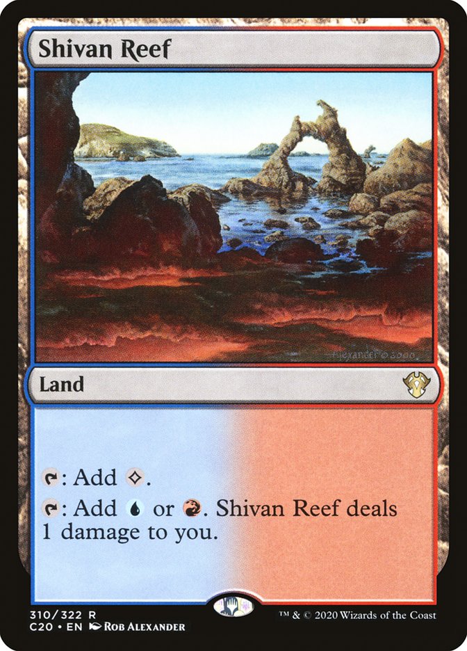 Shivan Reef [Commander 2020] | Exor Games Summserside