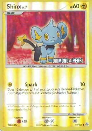 Shinx (98/130) [Burger King Promos: 2008 Collection] | Exor Games Summserside