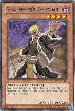 Gravekeeper's Descendant [BATT-EN010] Starfoil Rare | Exor Games Summserside