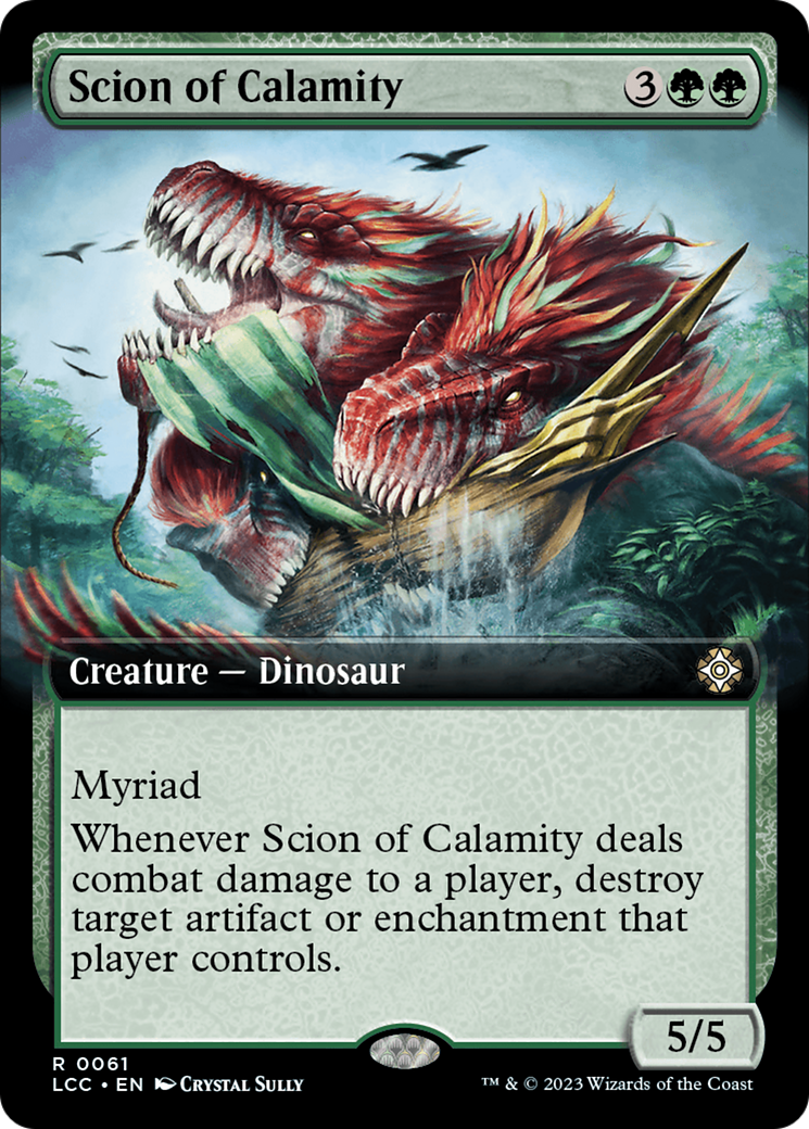 Scion of Calamity (Extended Art) [The Lost Caverns of Ixalan Commander] | Exor Games Summserside