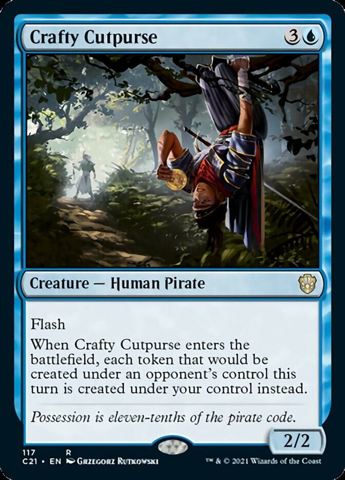 Crafty Cutpurse [Commander 2021] | Exor Games Summserside