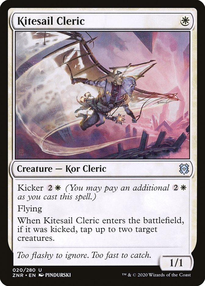 Kitesail Cleric [Zendikar Rising] | Exor Games Summserside