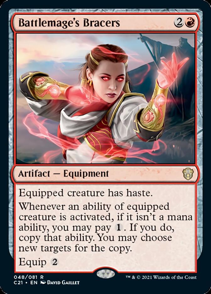 Battlemage's Bracers [Commander 2021] | Exor Games Summserside
