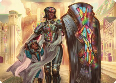 Guardian of New Benalia Art Card [Dominaria United Art Series] | Exor Games Summserside