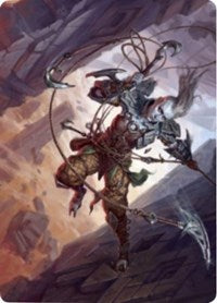 Akiri, Fearless Voyager Art Card [Zendikar Rising Art Series] | Exor Games Summserside