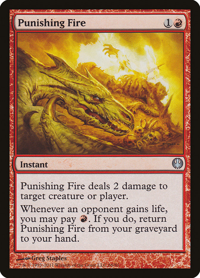 Punishing Fire [Duel Decks: Knights vs. Dragons] | Exor Games Summserside