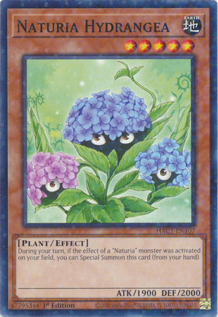 Naturia Hydrangea (Duel Terminal) [HAC1-EN107] Common | Exor Games Summserside