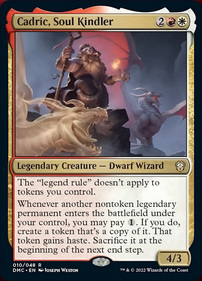 Cadric, Soul Kindler [Dominaria United Commander] | Exor Games Summserside