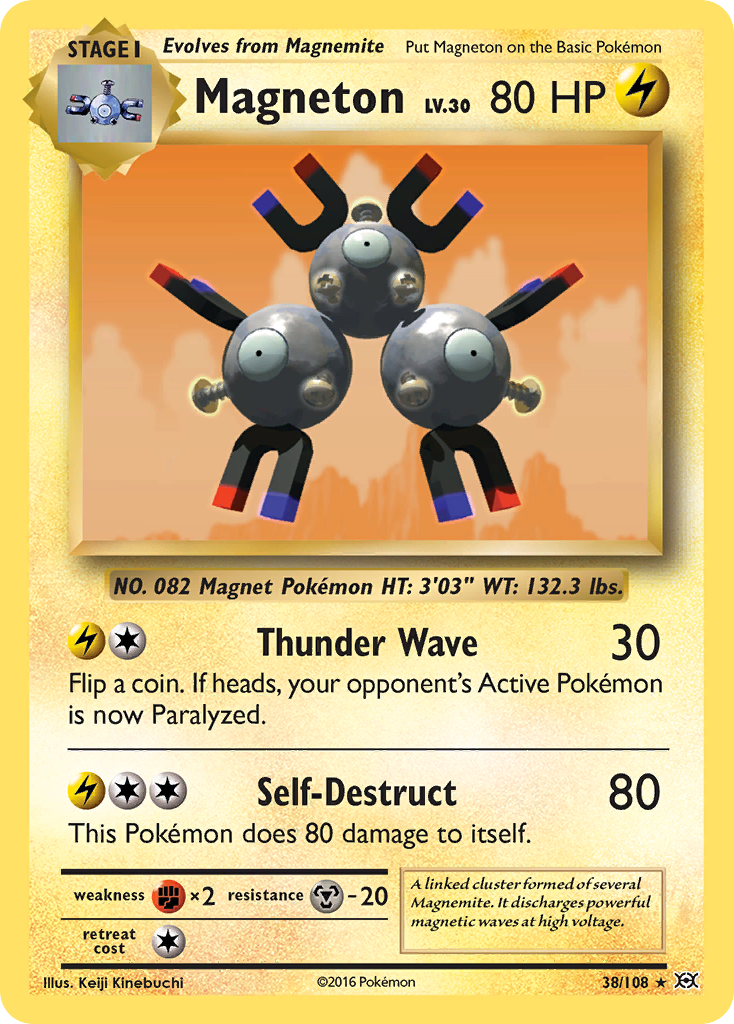 Magneton (38/108) [XY: Evolutions] | Exor Games Summserside